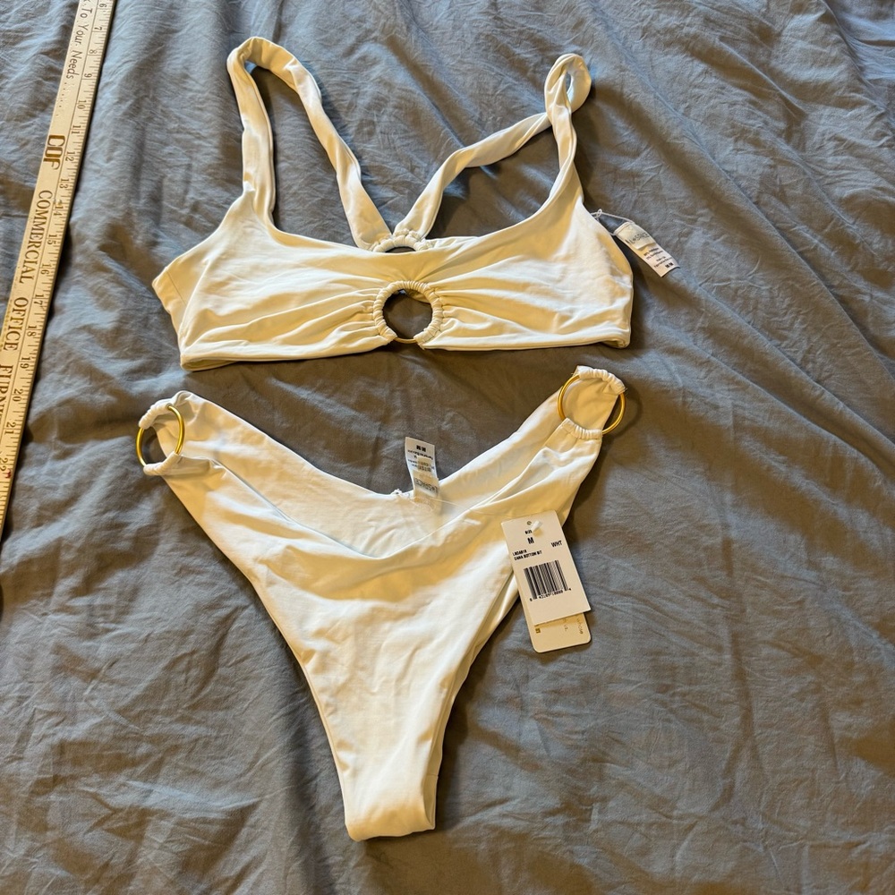 L*Space Cream Bikini Set